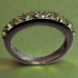 Bague Péridot Argent 925 Taille 50