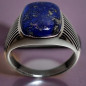 Bague Lapis-lazuli Argent 925 Taille 65