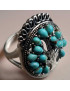 Bague Turquoise Arbre de vie Argent 925