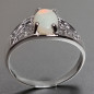 Bague Opale Argent 925 Taille 58 Bague Opale Argent 925 Taille 58