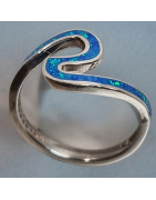 Bague Opale Argent 925 Taille 60