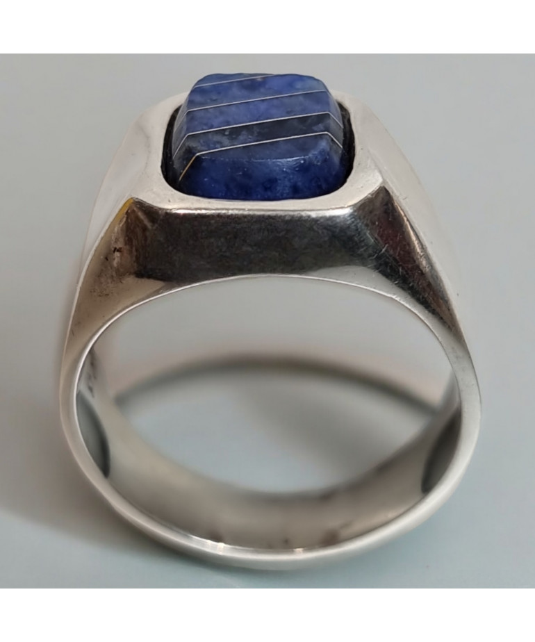 Bague Sodalite Argent 925 Taille 71