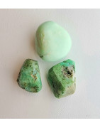 Pierre Roulée Chrysoprase Citron