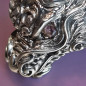 Bague Tête de Dragon Yeux Améthyste Argent 925 Taille 60