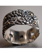 Anneau Ethnique Nœud celtique Argent 925 Taille 62