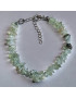 Bracelet Prehnite Baroque avec fermoir