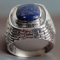Bague Lapis-lazuli Argent 925 Taille 66