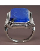 Bague Lapis-lazuli Argent 925 Taille 52