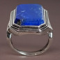 Bague Lapis-lazuli Argent 925 Taille 52