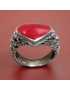 Bague Corail Argent 925