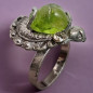 Bague Péridot Laiton Taille 53+