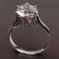 Bague Zirconium Acier inox Taille 54