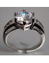 Bague Zirconium Acier inox Taille 52