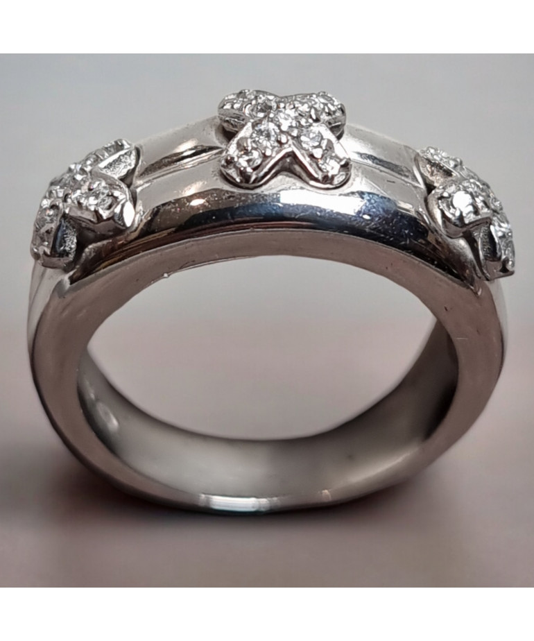 Bague Zirconium Argent 925 Taille 57