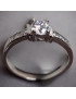 Bague Zirconium Acier inox
