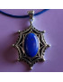 Pendentif Lapis-lazuli sur cordon réglable