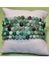 Bracelet Chrysoprase A+ pierres rondes