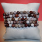 Bracelet Jaspe Océan Pierre rondes 6mm