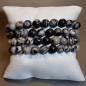 Bracelet Jaspe Serpent Pierre rondes