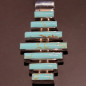 Pendentif Turquoise sur Chaîne Argent 925
