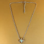 Pendentif Opale & Zirconium Soleil Argent 925 Plaqué or