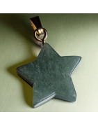Pendentif Aventurine Verte Etoile