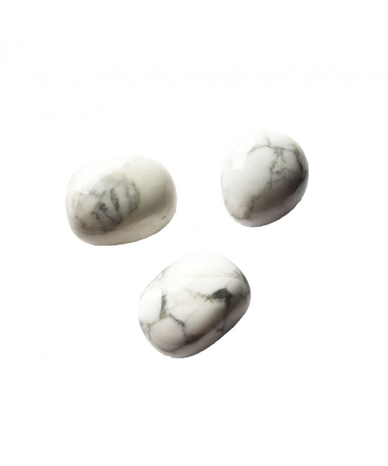 Pierre roulée Howlite