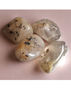 Pierre roulée Quartz rutile