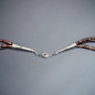 Collier Jaspe Rouge Turquoise et Coquillages Ours Amérindien Tribu Zuni Fermoir Argent 925