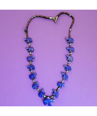 Collier Lapis-lazuli...