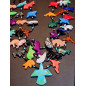 Collier Turquoise Pierres et Coquillages Animaux triple rangs Amérindien Tribu ZuniFermoir Argent 925
