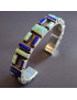 Bracelet Turquoise et Lapis-lazuli Amérindien Argent 925
