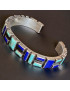 Bracelet Turquoise et Lapis-lazuli Amérindien Argent 925