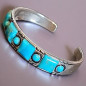 Bracelet Turquoise Amérindien Argent 925