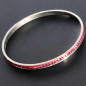 Bracelet Swarovski rouge Acier Inox