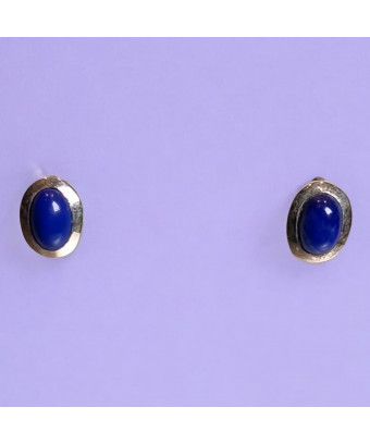 Boucles Lapis-lazuli Argent...