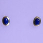Boucles Lapis-lazuli Argent 925