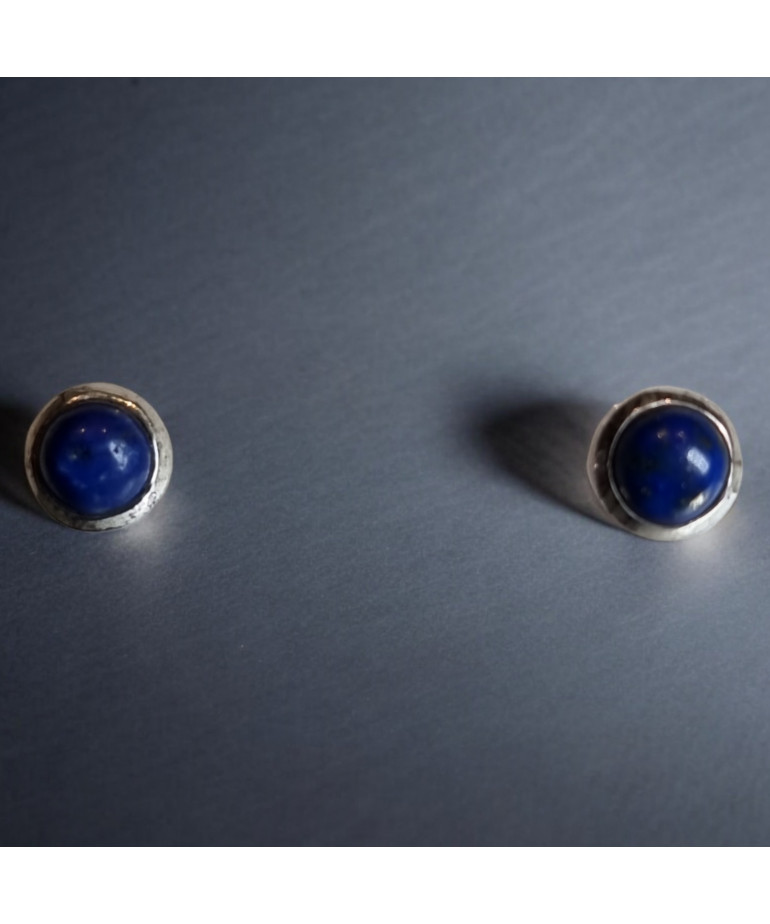 Boucles Lapis-lazuli Argent 925