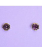 Boucles Améthyste Argent 925