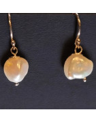 Boucles Perles d'eau douce Argent 925