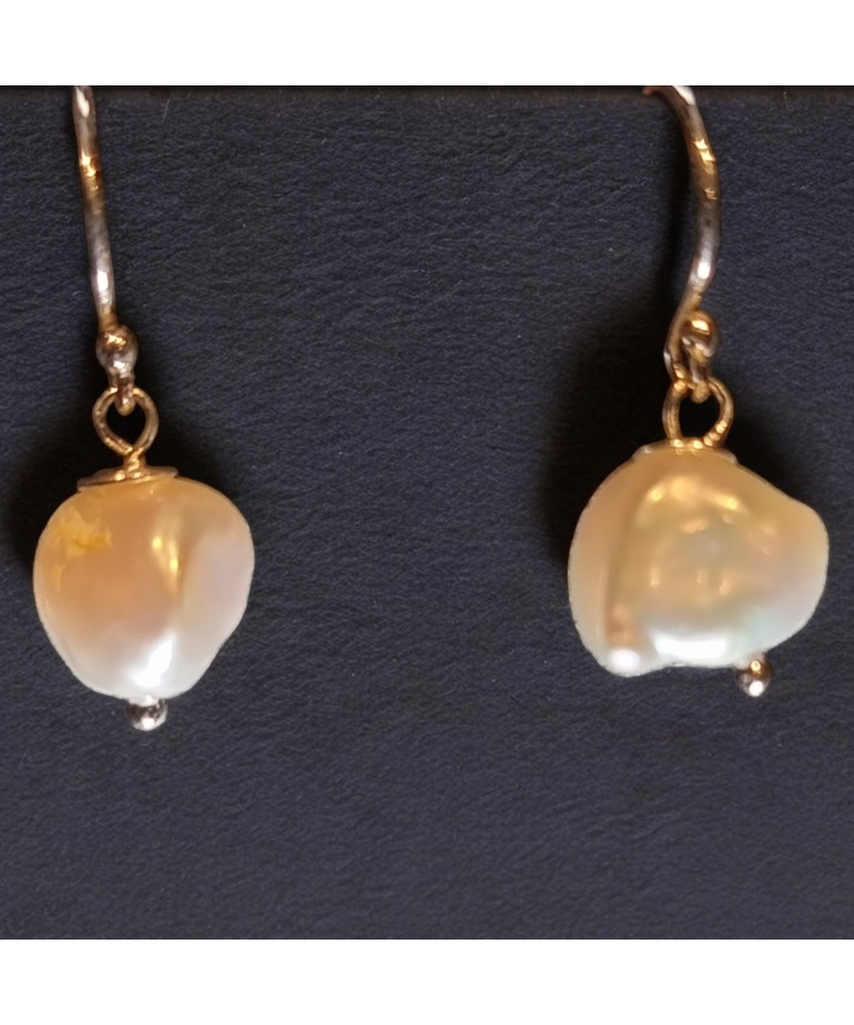 Boucles Perles d'eau douce Argent 925