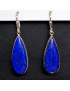 Boucles Lapis-lazuli Gouttes Argent 925