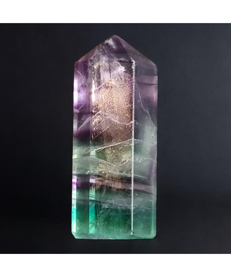 Obélisque Fluorite Rainbow