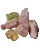 Pierre brute Tourmaline rubellite