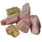 Pierre brute Tourmaline rubellite