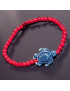 Bracelet Perle de verre de Murano Tortue Céramique bleue Enfant