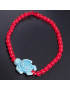 Bracelet Perle de verre de Murano Tortue Céramique bleue Enfant