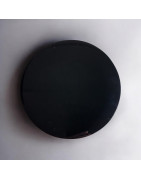 Disque de rechargement Obsidienne noire miroir 15cm