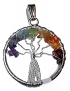 Pendentif  Arbre de vie 7 chakras pm