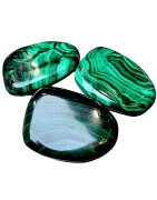 Pierre plate Malachite
